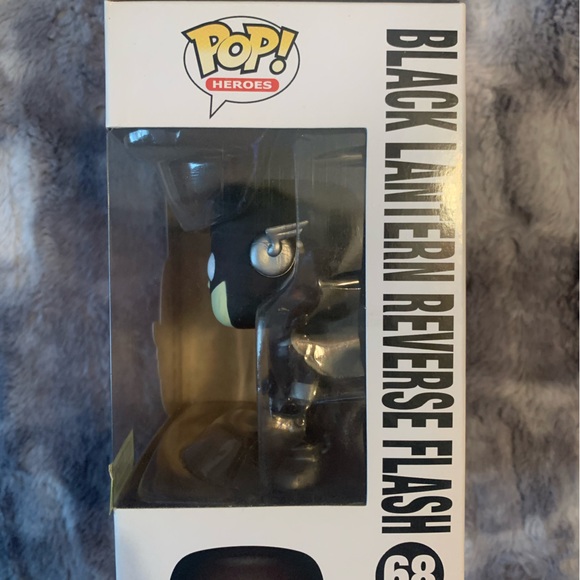 Funko Pop 68 DC Comics Super Heroes Black Lantern Reverse Flash figure - Picture 5 of 6